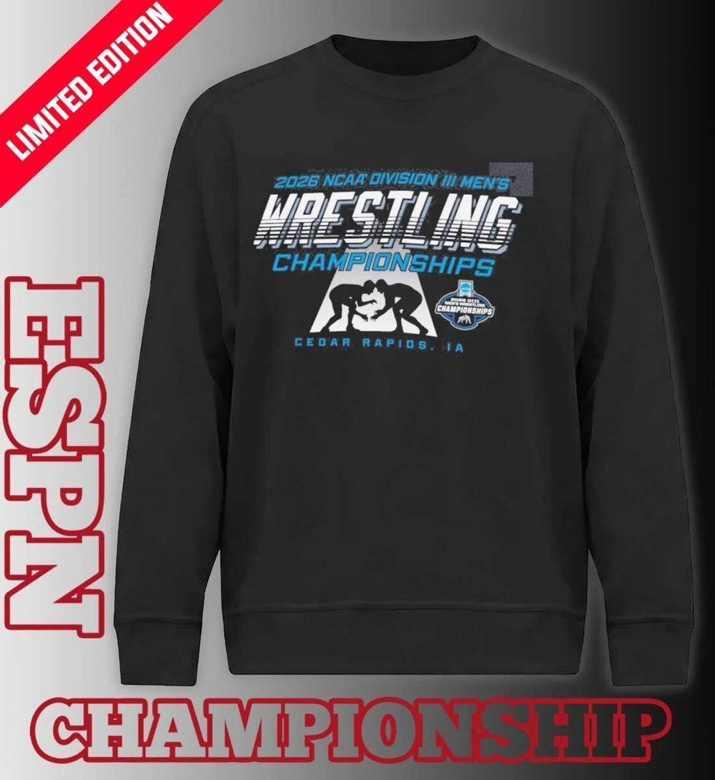 2026 NCAA Division III Wrestling Championships – Cedar Rapids, IA Shirt