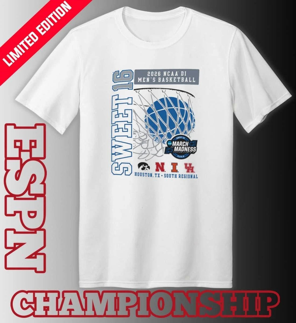 Sweet 16 NCAA DI Men’s Basketball Tournament 2026 South Regional T-Shirt