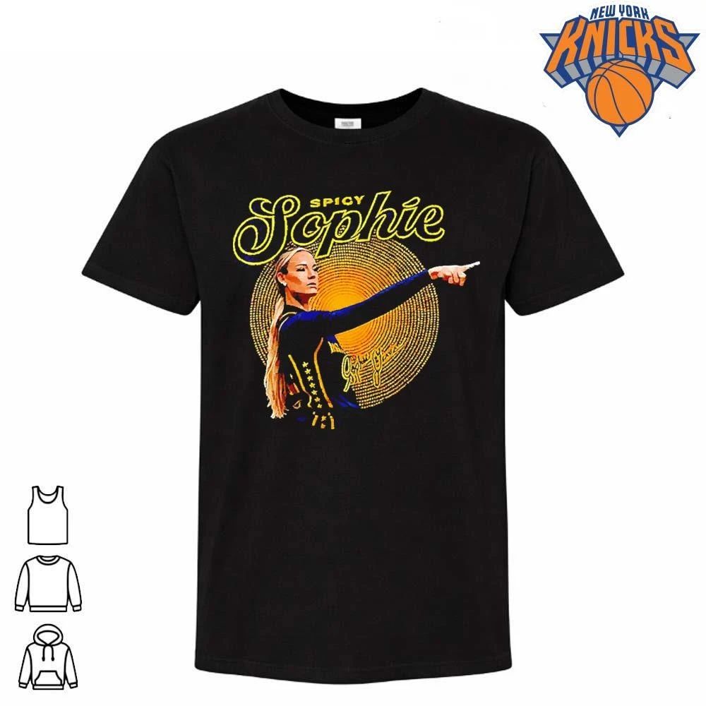 Spicy Sophie Cunningham Indiana Fever WNBA signature shirt