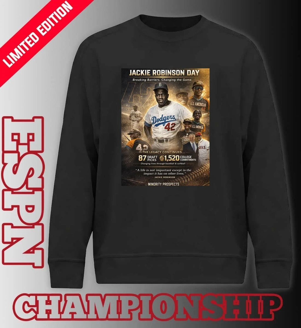 Jackie Robinson Day Breaking Barriers Changing In The Game Poster Shirt