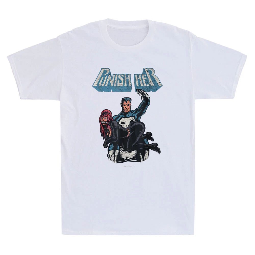 Punish Comic Book Hero Spank Parody Meme Vintage Tee Unisex T-shirt, Sweatshirt, Hoodie (1)
