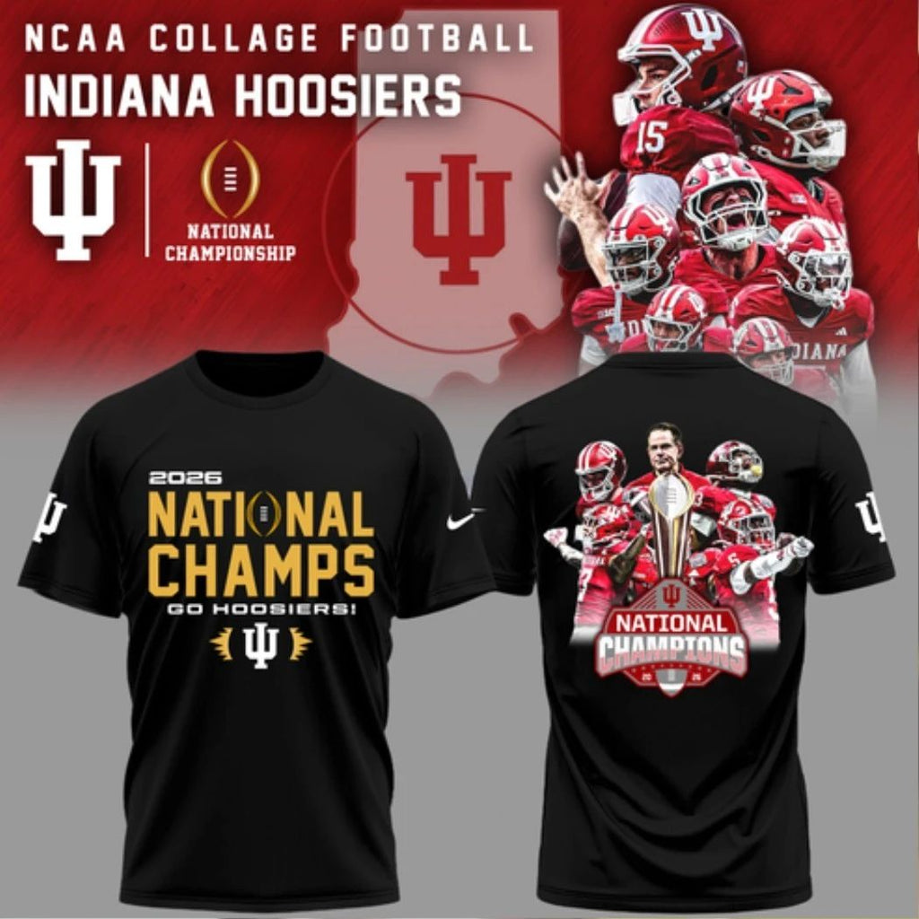 We’re Champions IU Hoosiers Football College Football Playoff National Champions Logo Shirt
