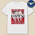 Drake Maye, Stefon Diggs, & Christian Gonzalez Conference Champions Caricatures Shirt