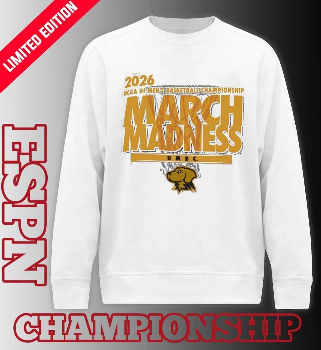 UMBC Retrievers 2026 NCAA DI Basketball March Madness – First Four Shirt