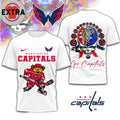 Washington Capitals x Deadhead Death Check Go Capitals Shirt