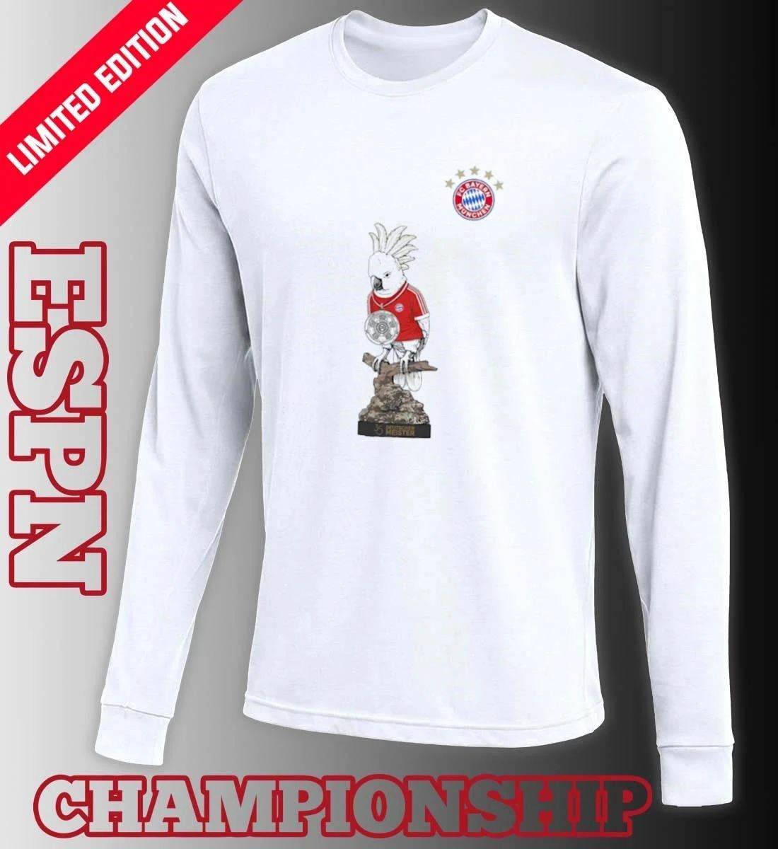 FC Bayern Munich 35th Deutscher Meister Cockatoo Shirt