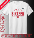 Sweet 16 Houston Cougars 2026 NCAA Men’s Basketball T-Shirt