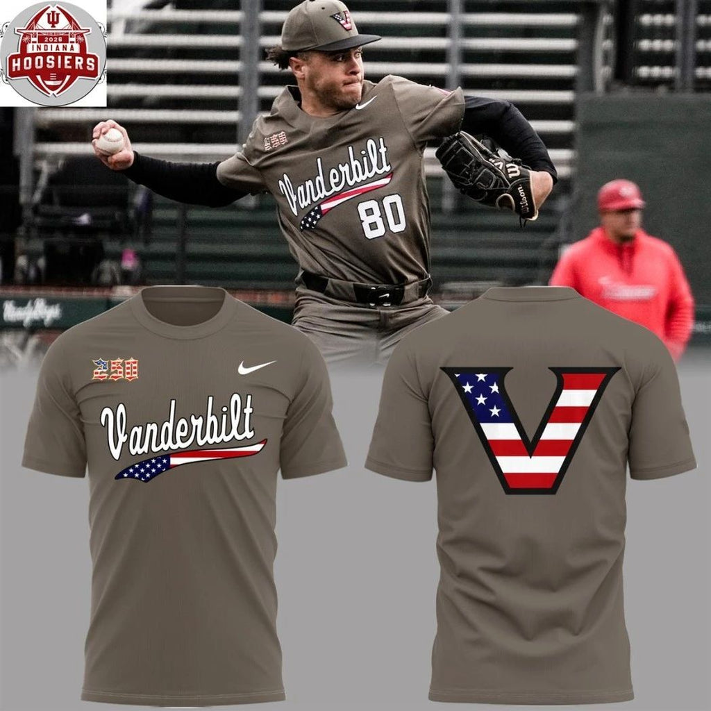 Vanderbilt Commodores Salute To Service Logo Two Sided T-Shirt