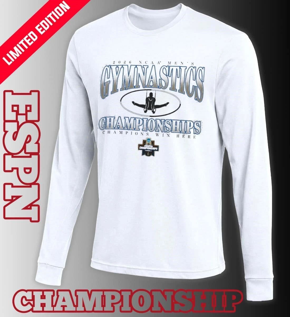2026 NCAA Men’s Gymnastics Championships Shirt