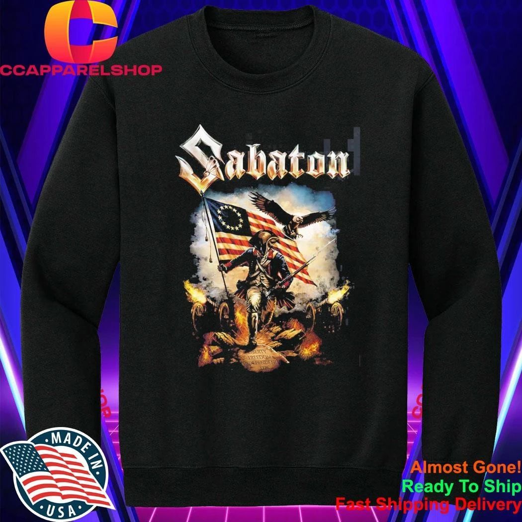 Sabaton USA Happy 4th Of July 2026 Liberty Of Death Shirt