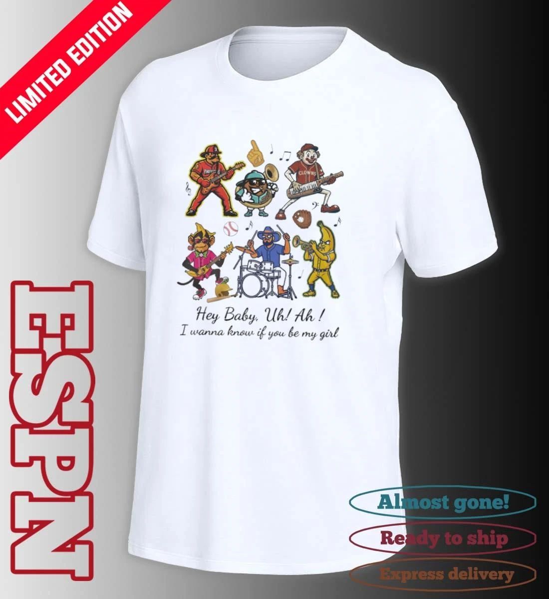 Banana Ball I Wanna Know If You Be My Girl Shirt