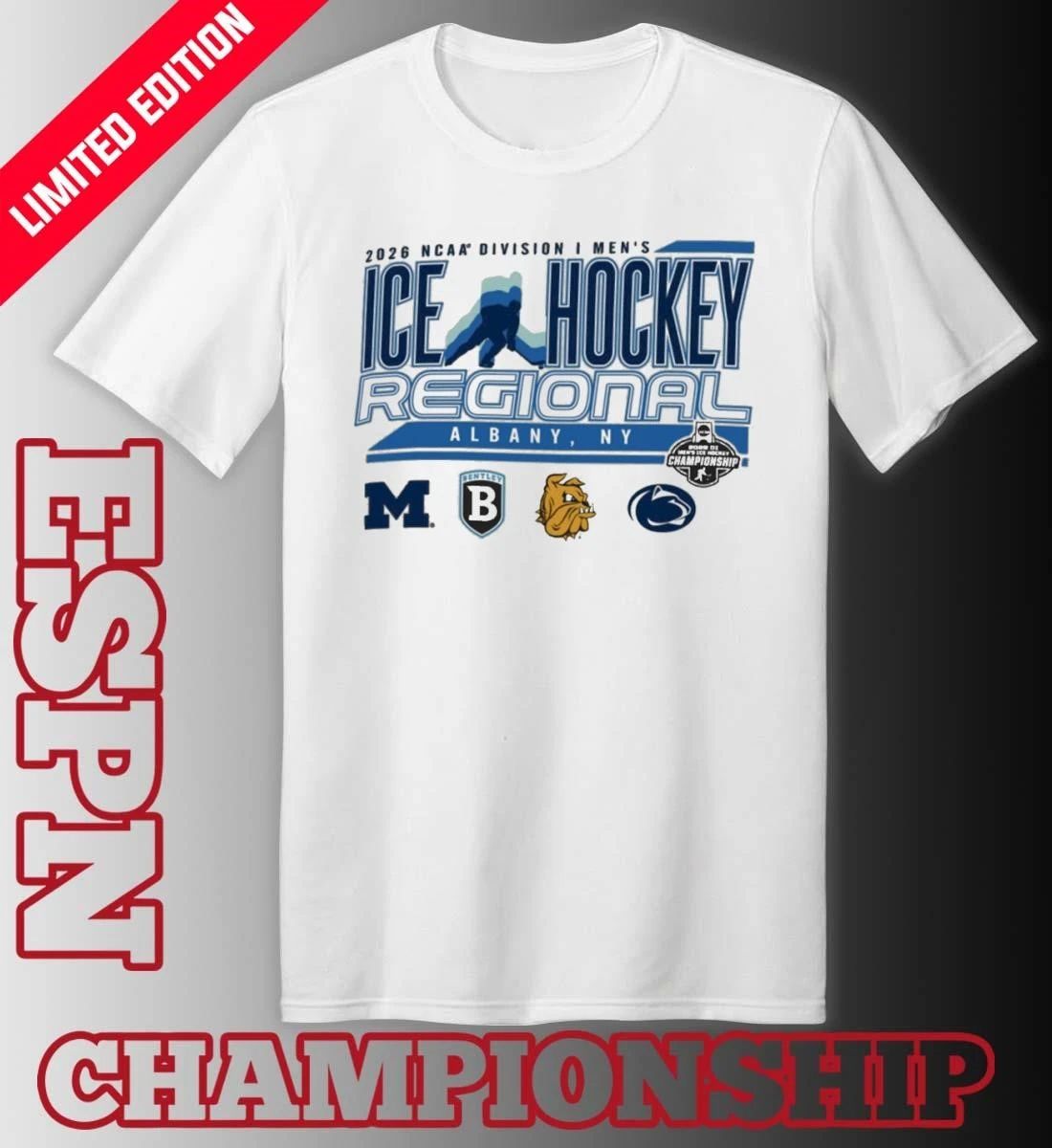 2026 NCAA DI Men’s Ice Hockey Regional – Albany, NY T-Shirt