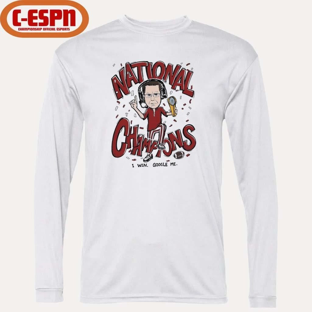 National Champions Curt Cignetti I Win, Google Me T-Shirt