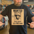 Charley Crockett Wanted Fastest Gun Alive Poster Shirt