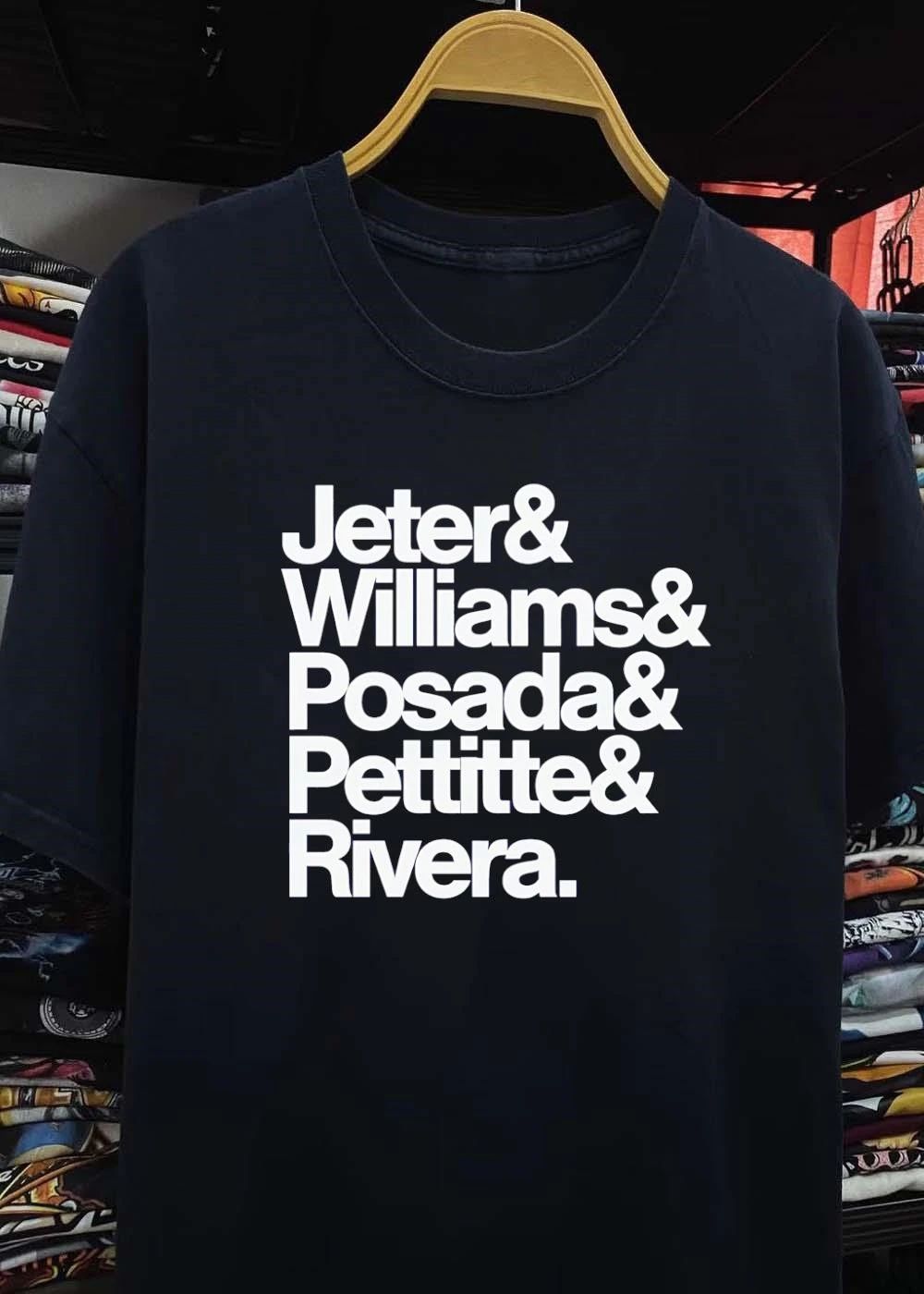 Jeter Williams Posada Pettitte Rivera New York Yankees T-Shirt