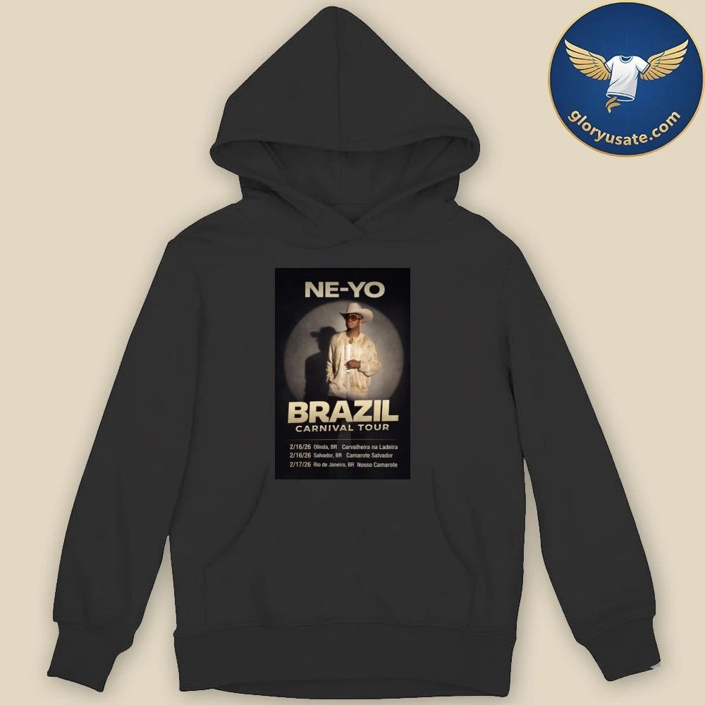 Ne Yo Brazil Carnival Tour 2026 Poster Shirt