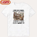 I Only Buy Fabric When I Need It For A Project Classic T-Shirt
