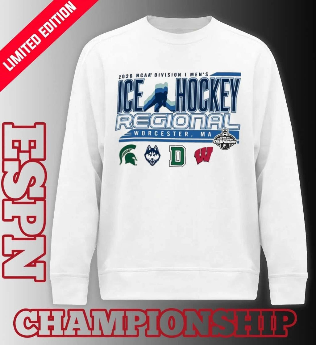 2026 NCAA DI Men’s Ice Hockey Regional – Worcester, MA T-Shirt