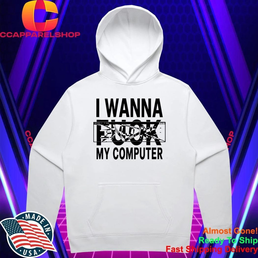 Ninajirachi Merch Dark Crystal V Tour 2026 I Wanna Fuck My Computer Shirt