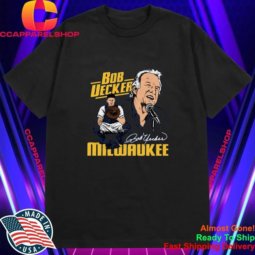 Bob Uecker Milwaukee Brewers Baseball Shirt