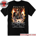 Original Celebrating 16 years since Avatar Fire and Ash Sam Worthington, Zoe Saldaña, Sigourney Weaver, Stephen Lang, and Kate Winslet. December 19, 2025 Signature Shirt
