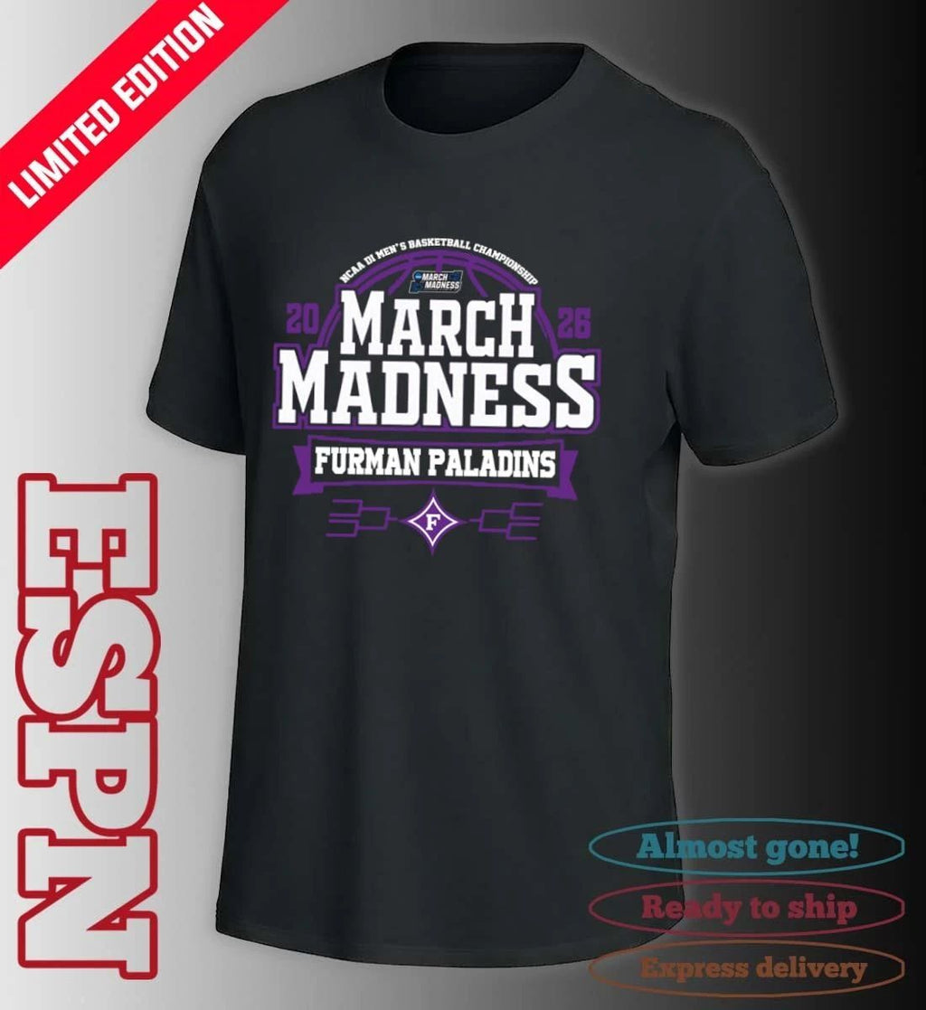 Furman Paladins March Madness 2026 NCAA DI Men’s Basketball Tournament T-Shirt