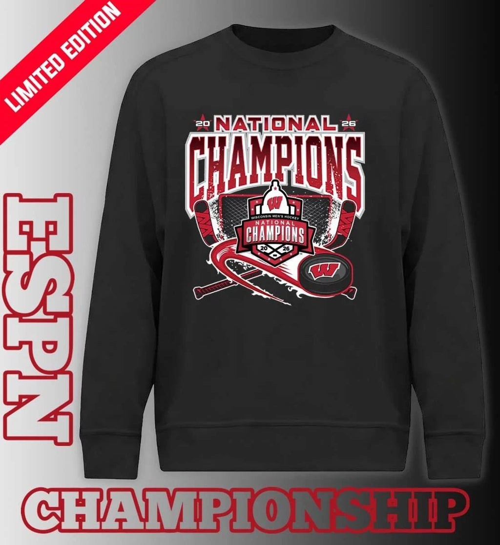 Wisconsin Men’s Ice Hockey NCAA National Champions Vintage Shirt