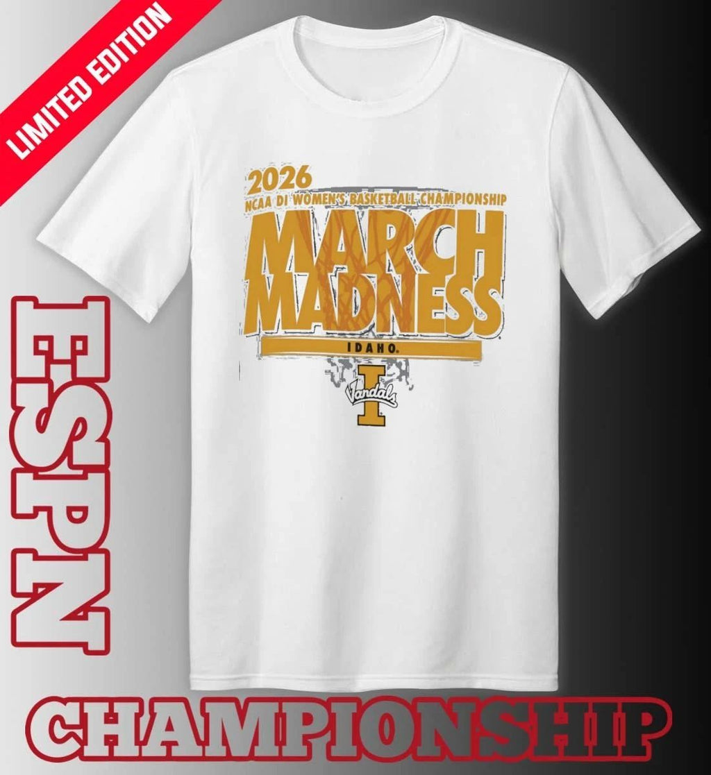 Idaho Women’s Basketball Single Team 2026 NCAA March Madness Shirt