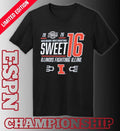 Illinois Men’s Basketball Sweet 16 Bound Net 2026 Shirt