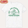 Mt. Trashmore Cedar Rapids Can Cartoon Shirt