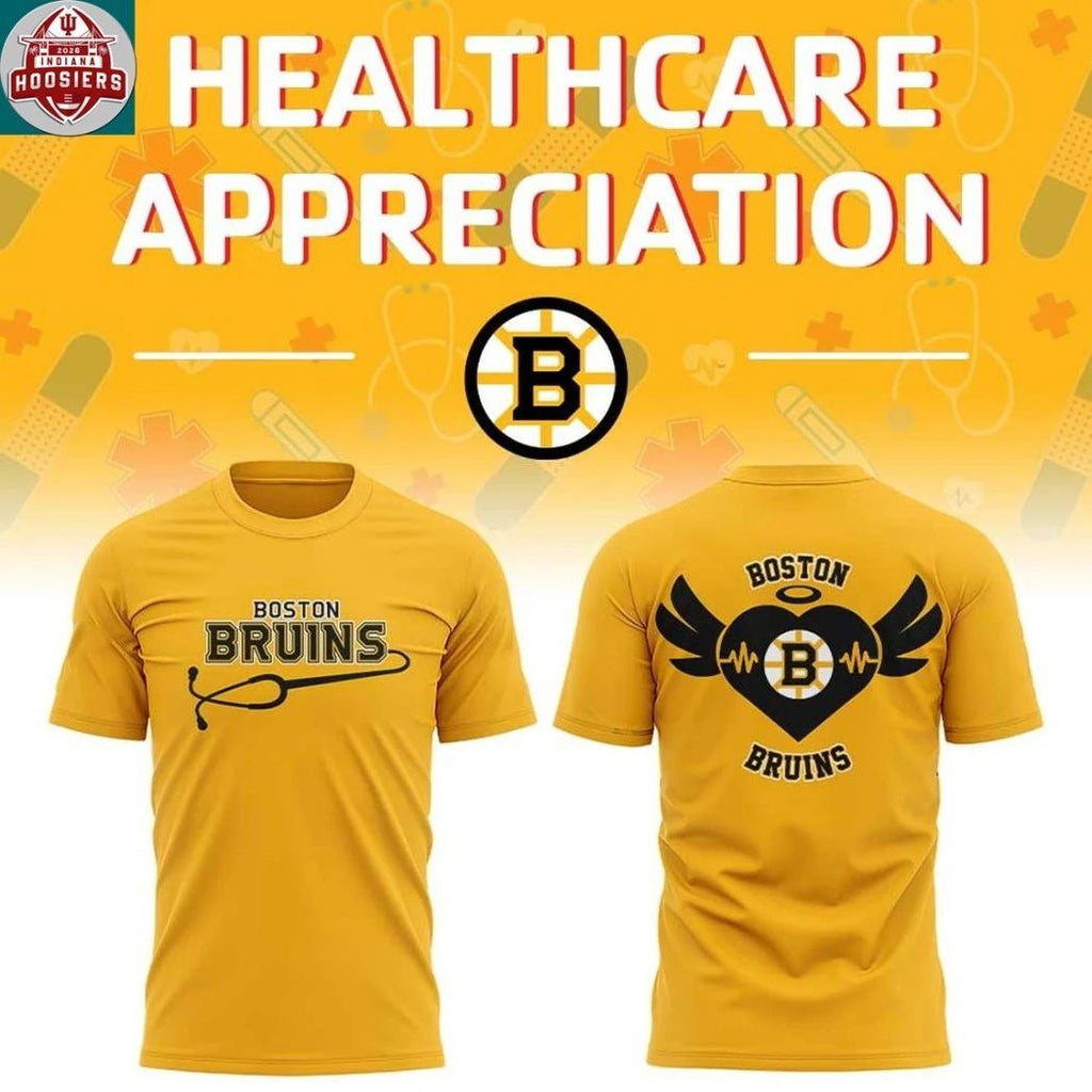 Boston Bruins x Healthcare Night Of NHL 2026 Hoodie T-Shirt