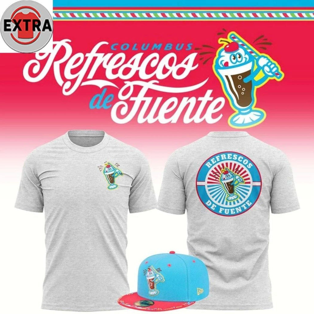 Columbus Clingstones x Refrescos de Fuente 2026 Logo Two Sided Shirt