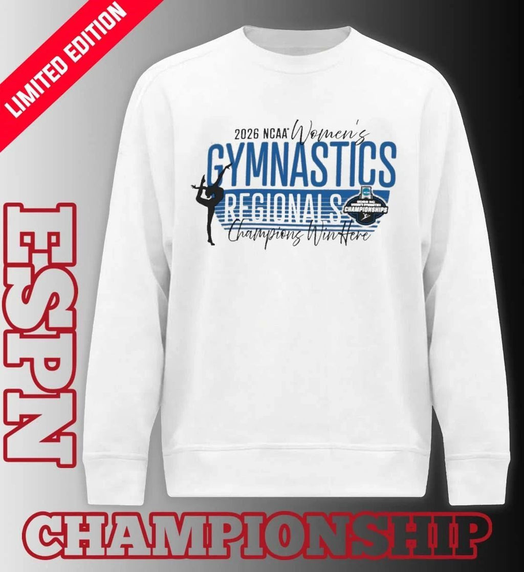 Champions Win Here 2026 NCAA Women’s Gymnastics Regionals T-Shirt
