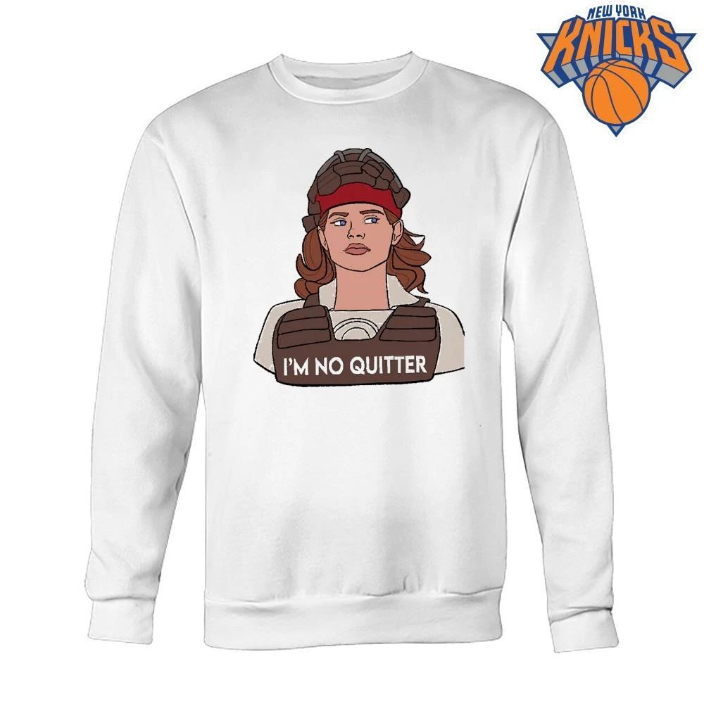 Im No Quitter Vasquez Aliens Colonial Marine Action Movie Character Shirt