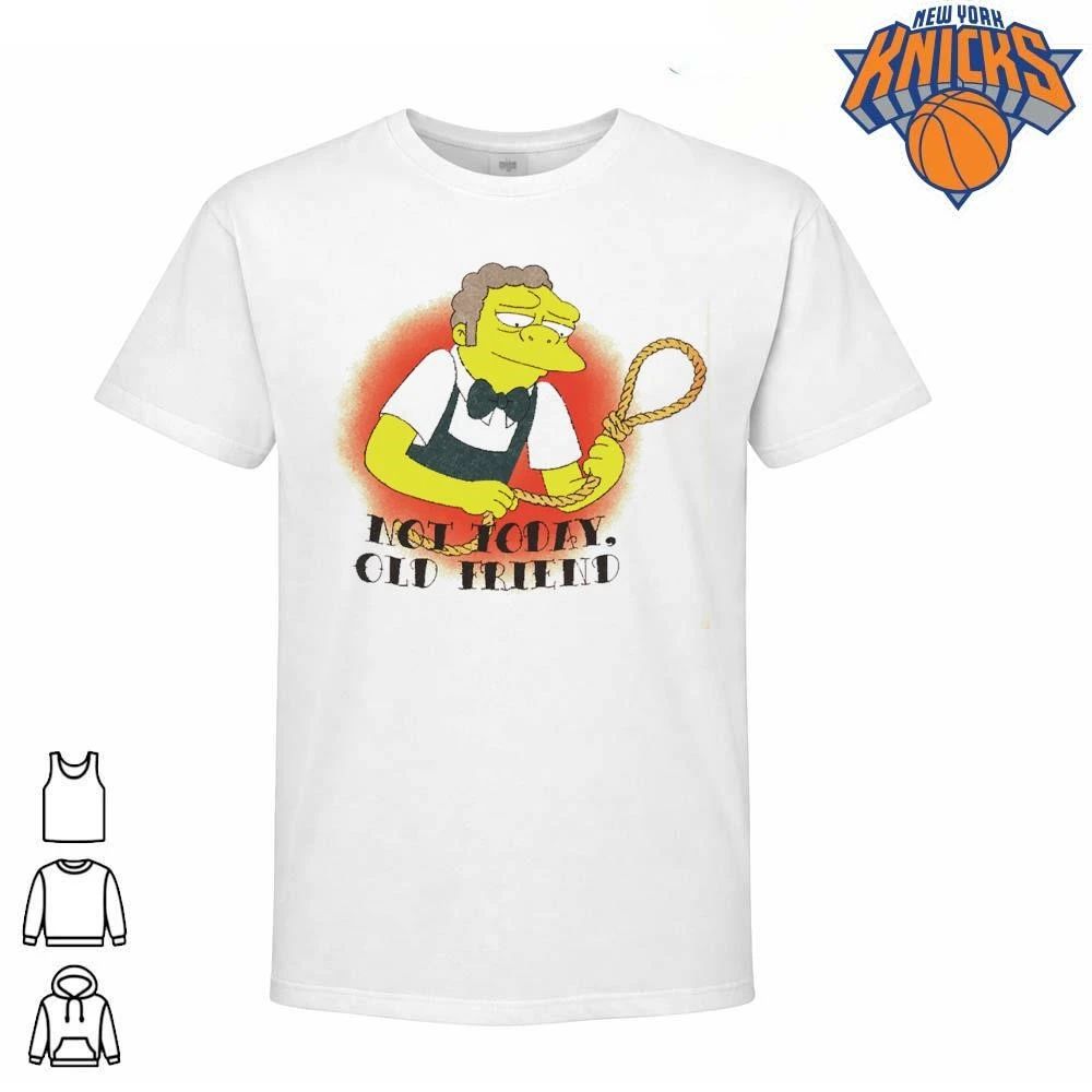 Not Today Old Friend Moe Szyslak Simpsons Meme Vintage Tattoo Shirt