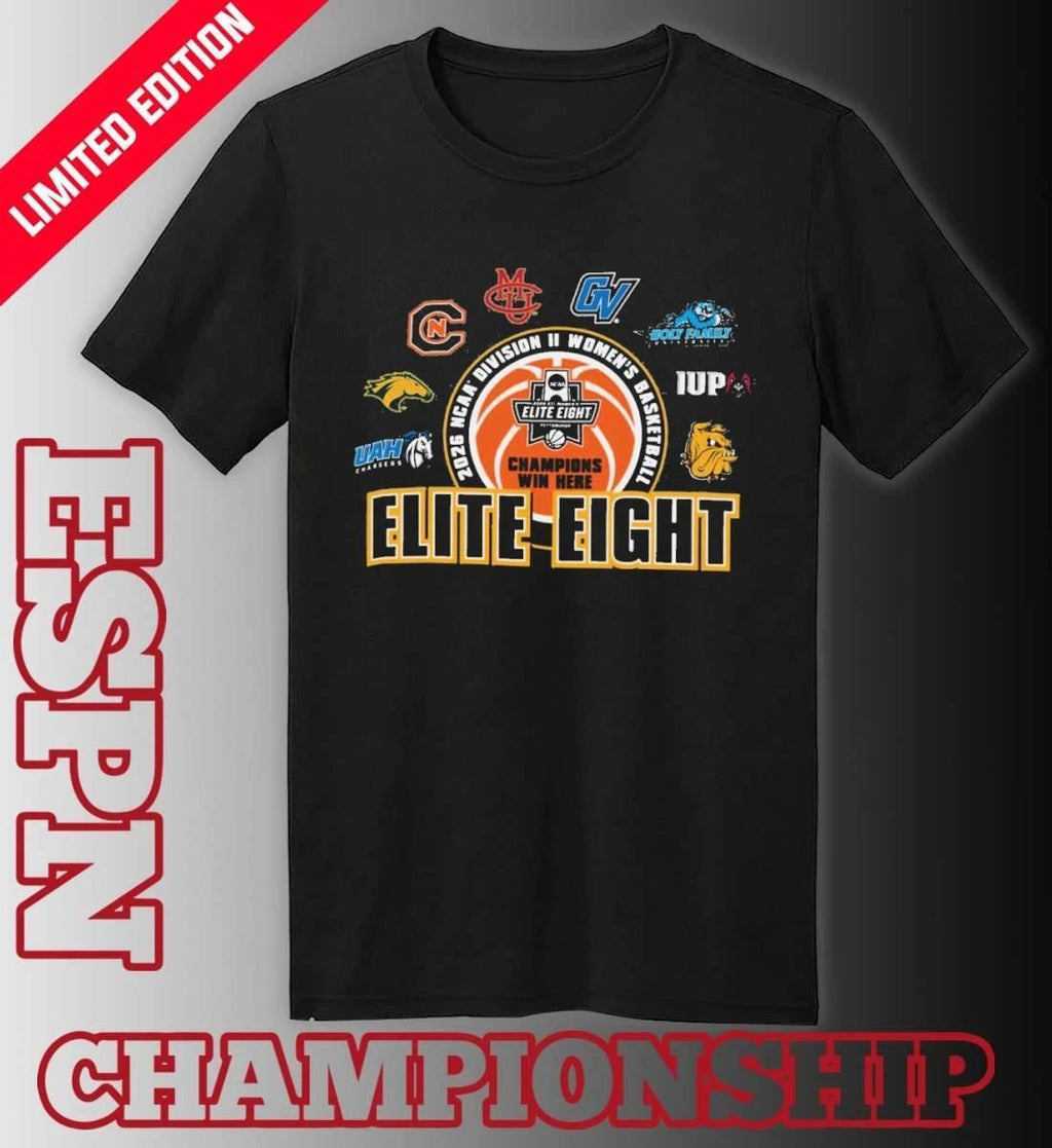 Elite Eight 2026 NCAA Division II Women’s Basketball Championship T-Shirt