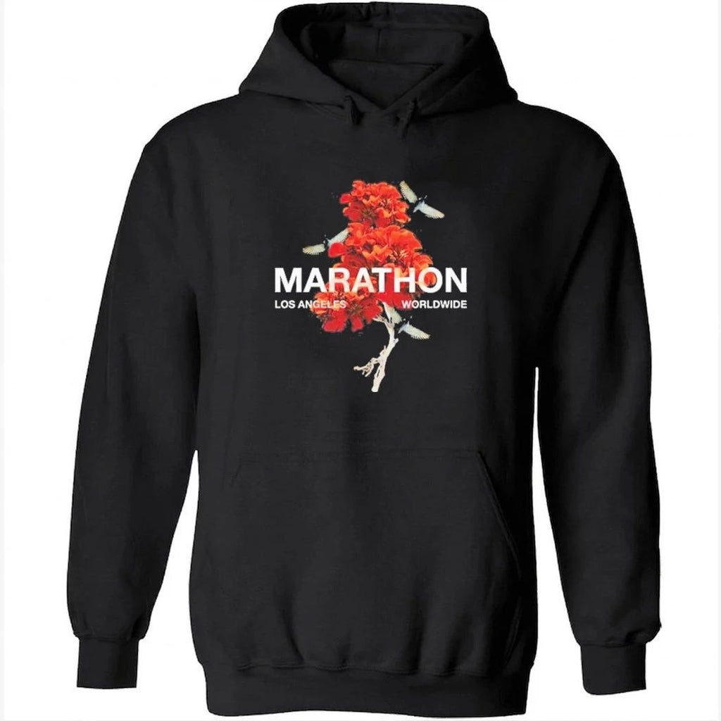 Ryan Clark Wearing Marathon Los Angeles Worldwide Shirt