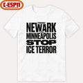 From Newark To Minneapolis Stop Ice Terror T-Shirt