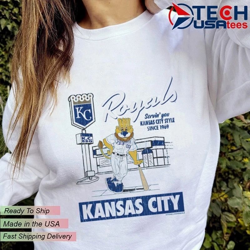 Kansas City Royals Deli Arch K.C. BBQ shirt