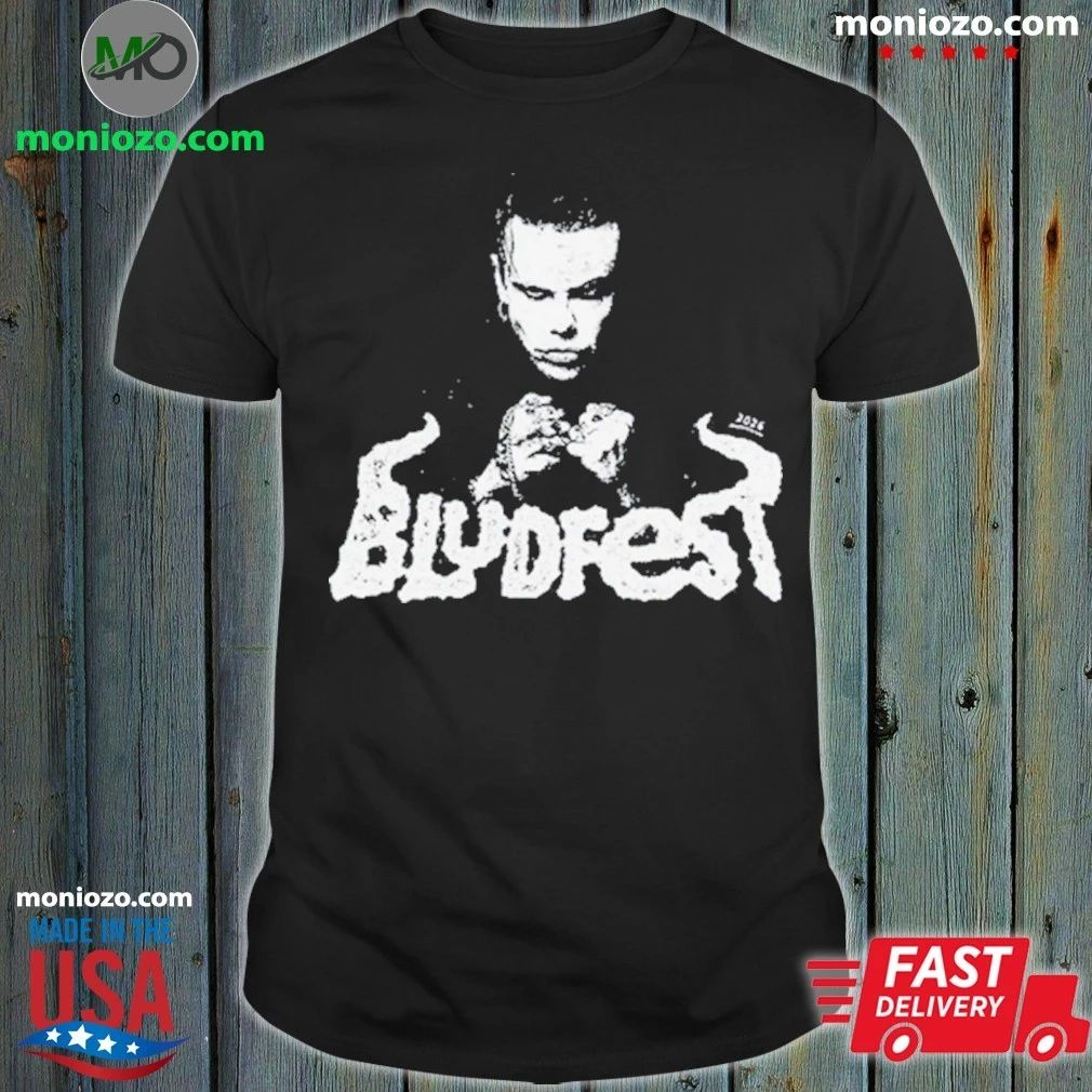 Original Yungblud Bludfest 2026 June 27th Park 360 Hradec Kralove Czech Republic Shirt