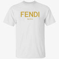 At Home With the Furys Venezuela Fury Wearing Fendi Roma Logo Shirt
