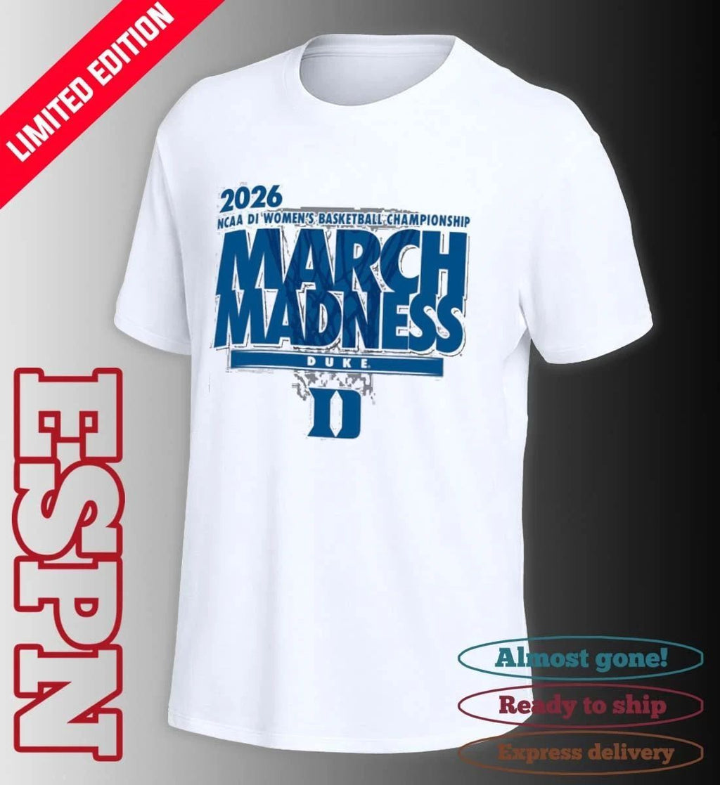 Duke Women’s Basketball Single Team 2026 NCAA March Madness Shirt