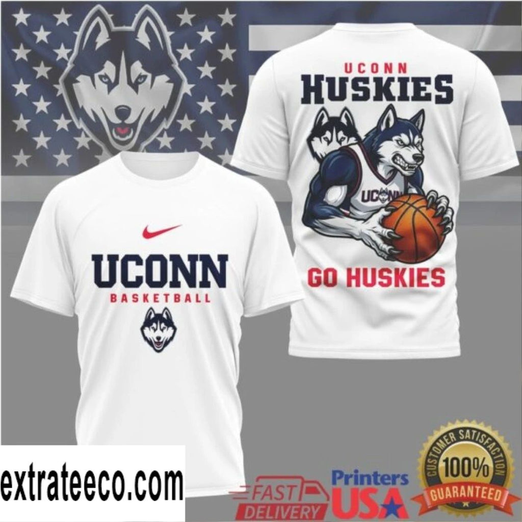 UConn Huskies Basketball Go Huskies Shirt