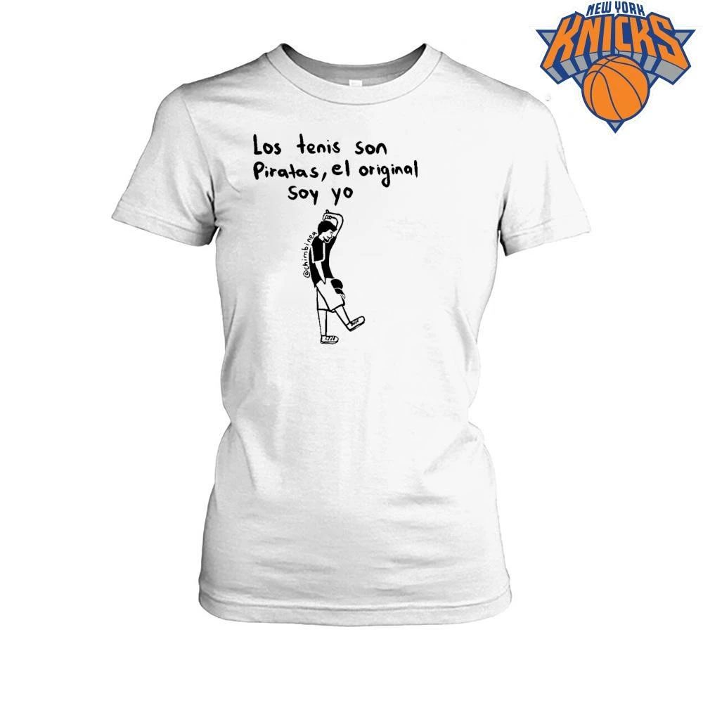 Los Tenis Son Piratas El Original Soy Yo Spanish Quote Streetwear Cartoon shirt