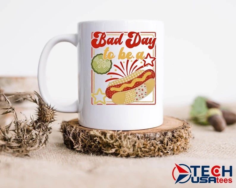 Bad day to be a hot dog 4th of July summer shirt