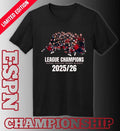 Bespoke Guardians Swindon Wildcats League Champions 2026 Shirt