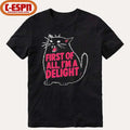 Black Cat First Of All I’m A Delight Shirt