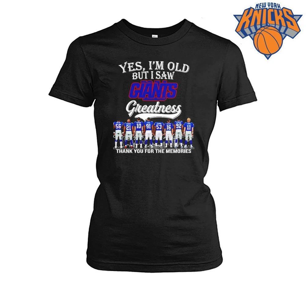 2026 Yes, I’m Old But I Saw Giants Greatness Shirt