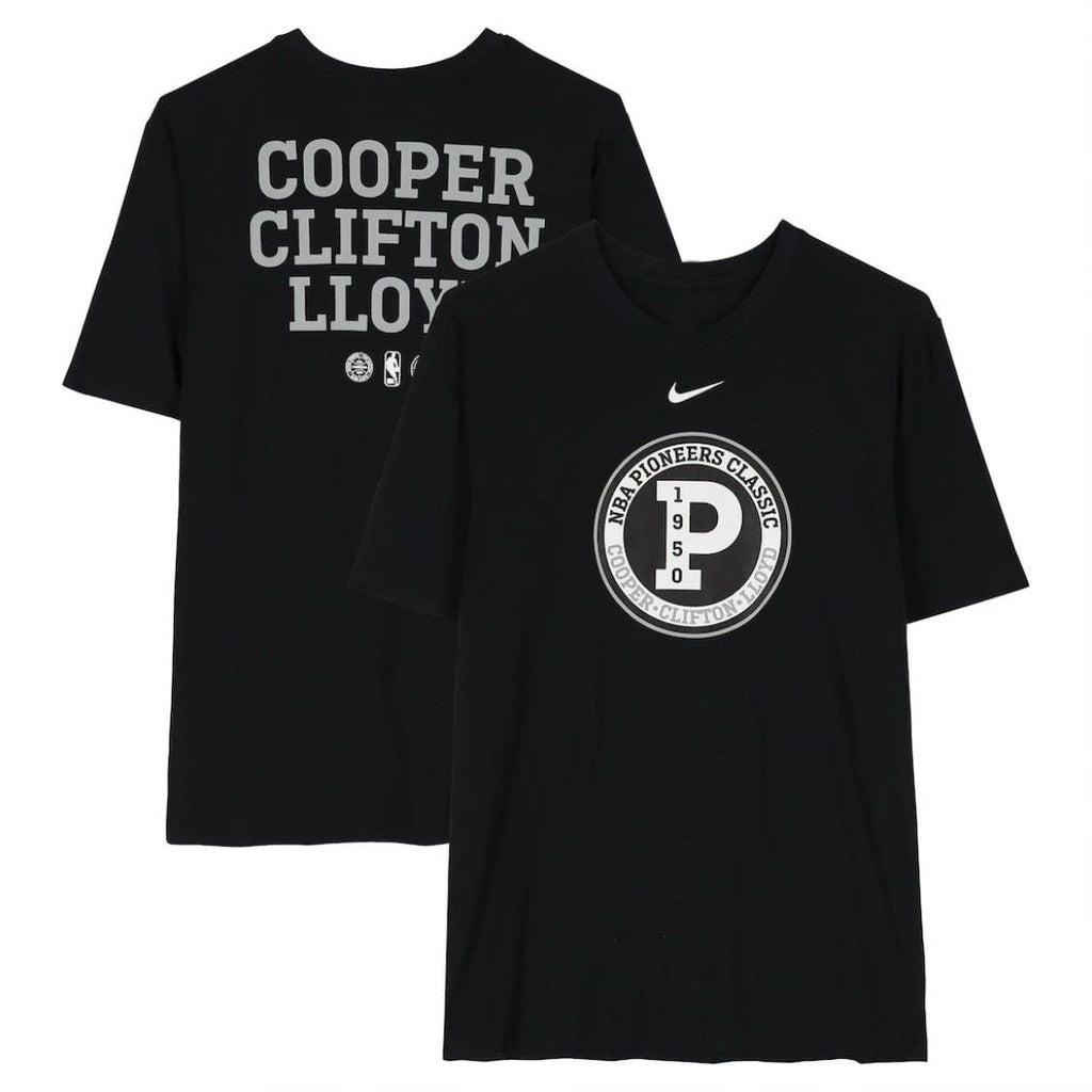 Boston Celtics Fanatics Authentic Team-Issued Black Pioneers T-Shirt