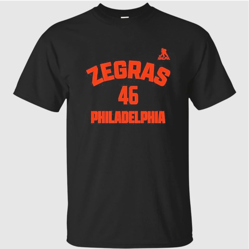 Trevor Zegras Philadelphia Name & Number Shirt